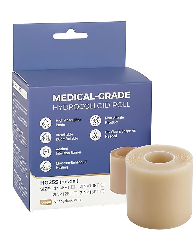 GlowRoll™ Hydrocolloid Acne & Pimple Patch Roll – 12 Feet
